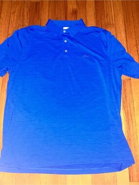 Greg Norman Collection Royal Blue Performance Polo